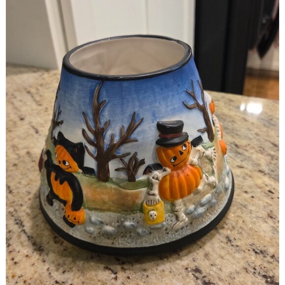 Yankee Candle Pumpkin Pals Large Jar Candle Shade Topper - Picture 3 of 11